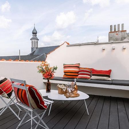 Duplex-Apartment With Terrace On Top Location In Ghent Gante Exterior foto