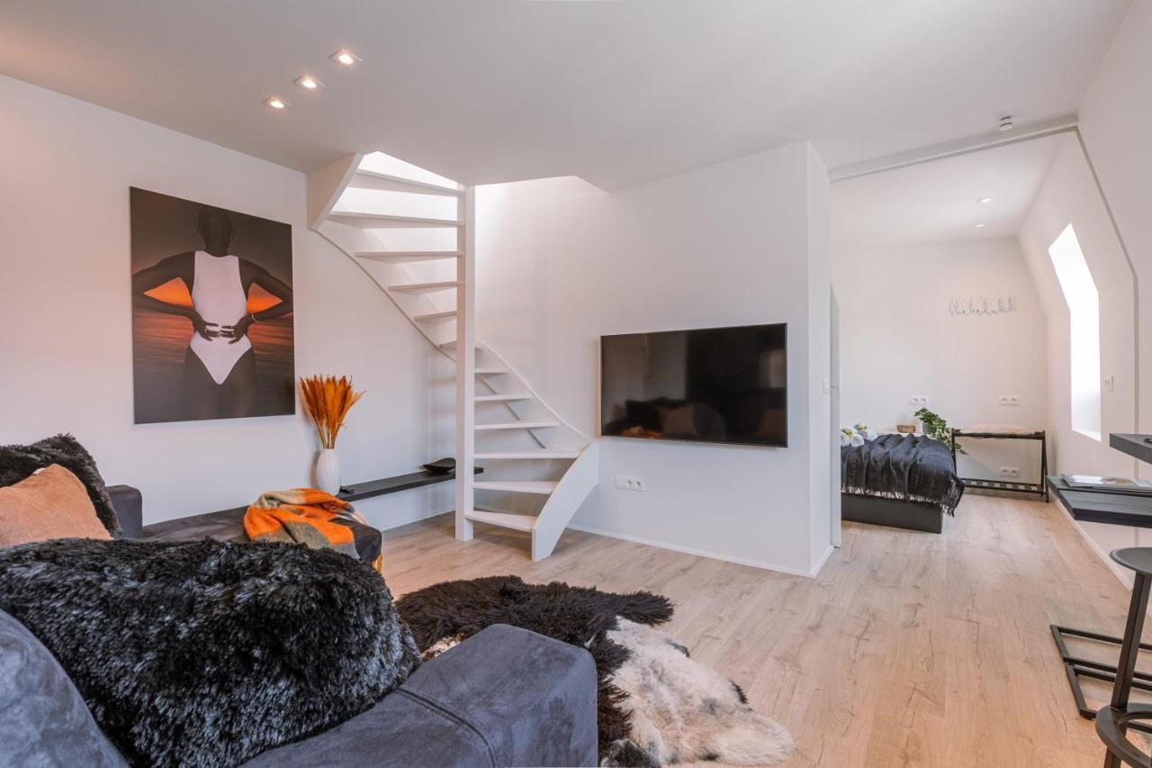 Duplex-Apartment With Terrace On Top Location In Ghent Gante Exterior foto