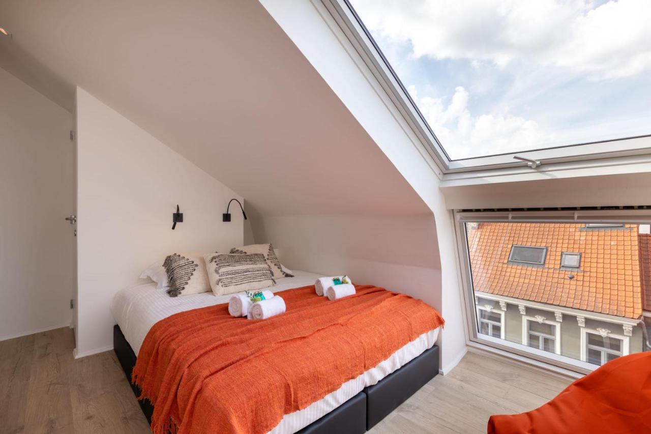 Duplex-Apartment With Terrace On Top Location In Ghent Gante Exterior foto