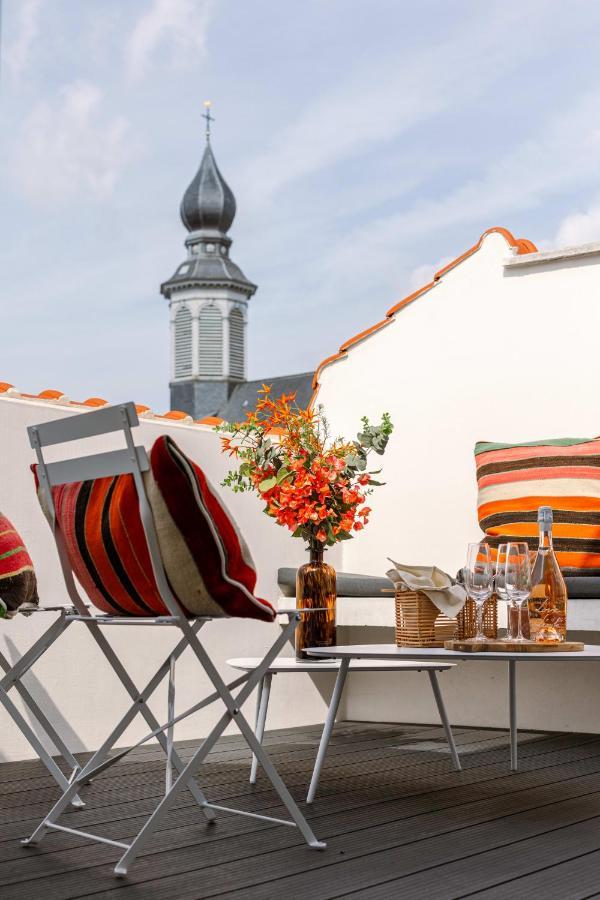 Duplex-Apartment With Terrace On Top Location In Ghent Gante Exterior foto